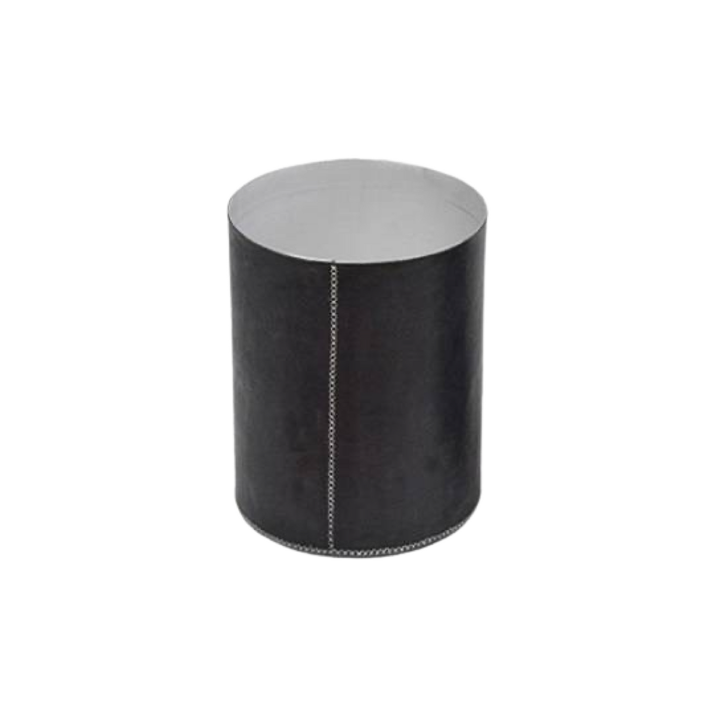 Metal Wastebasket - Black