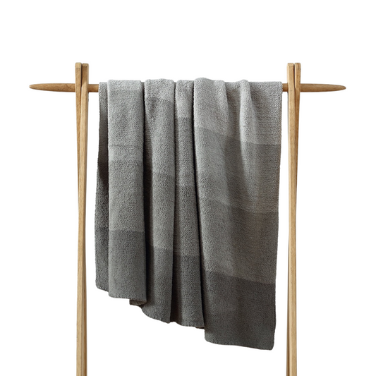 Ombre Lightweight Throw - Granite